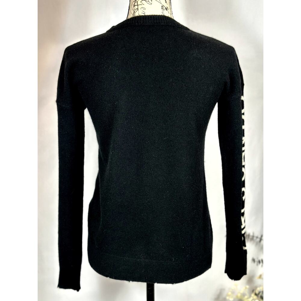 Zadig & Voltaire Cashmere Gaby Girls Can Do Anything Sweater XS - Picture 10 of 16